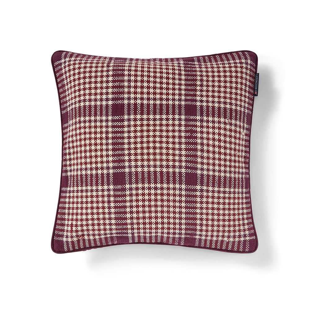 Lexington Multi Checked Recycled Cotton Kuddfodral